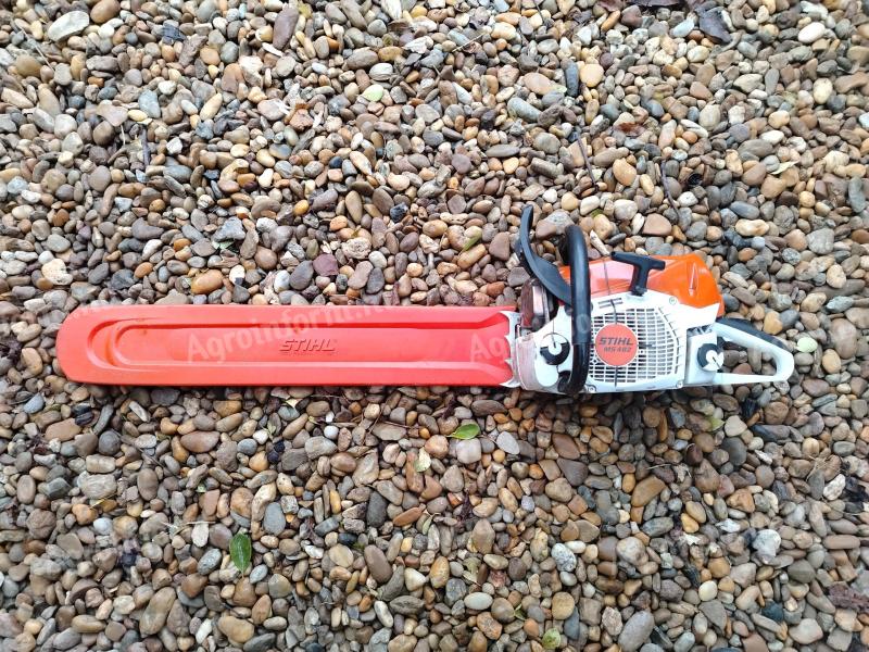 STIHL MS 461 chainsaw with OPENED SHAPING 70 instead of 45