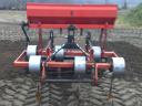 Faza 6 vibrocutter, 155 cm wide gruber, mounted with seed box, used in vineyard