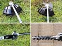 Gartenpflegeset, 4 in 1 Benzin Gartengerät * Scheppach MFH 5200-4P * Rasentrimmer, Freischneider