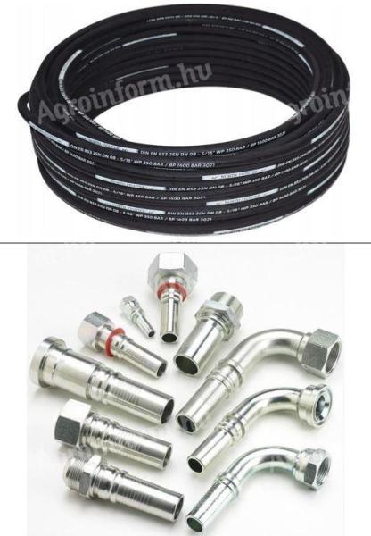 Hydraulic components, hoses