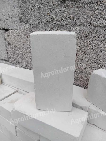 White demolished bricks