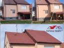 Roof, paving and facade cleaning, elastic roof painting