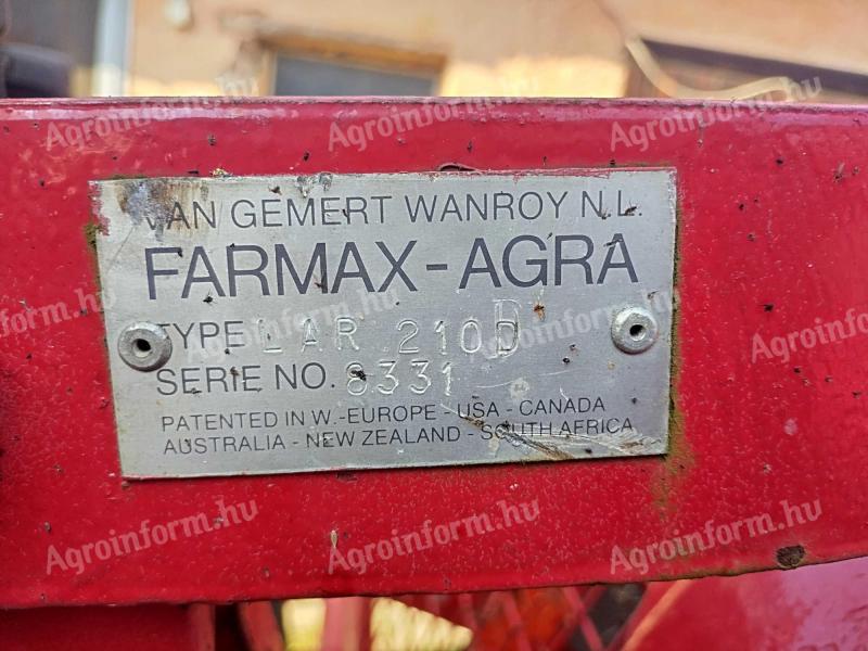 Farmax 210 ásógép eladó/cserélhető