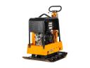 Lumag RPi38DE diesel plate vibratory soil compactor - 292 kg rubber plate + conveyor wheel