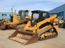 Caterpillar 289D rubber track mini loader