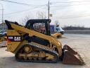 Caterpillar 289D rubber track mini loader