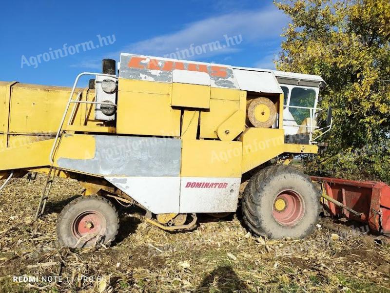 Claas 106 combine with grain adapter for sale