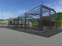 Steel structure design and construction - warehouses, halls, offices