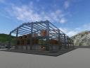 Steel structure design and construction - warehouses, halls, offices