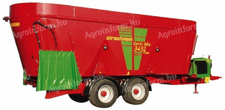 STRAUTMANN VERTI-MIX TRIPLE FEED MIXER-DISTRIBUTOR TRAILER - EINFÜHRUNGSPREIS - ROYAL TRA