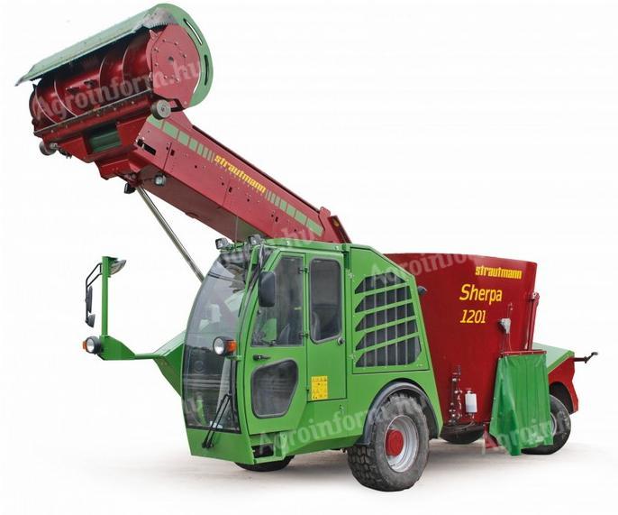 STRAUTMANN SHERPA 1201 SELF-PROPELLED FEED MIXER-DISPENSER - INTRODUCTORY PRICE - ROYAL TRACTOR