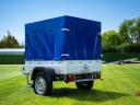 New German TPV 1310 trailer + tarpaulin + number plate, only 498.000 Ft