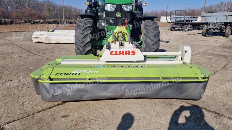 Claas Corto 270 N cositoare cu tambur montată frontal de vânzare