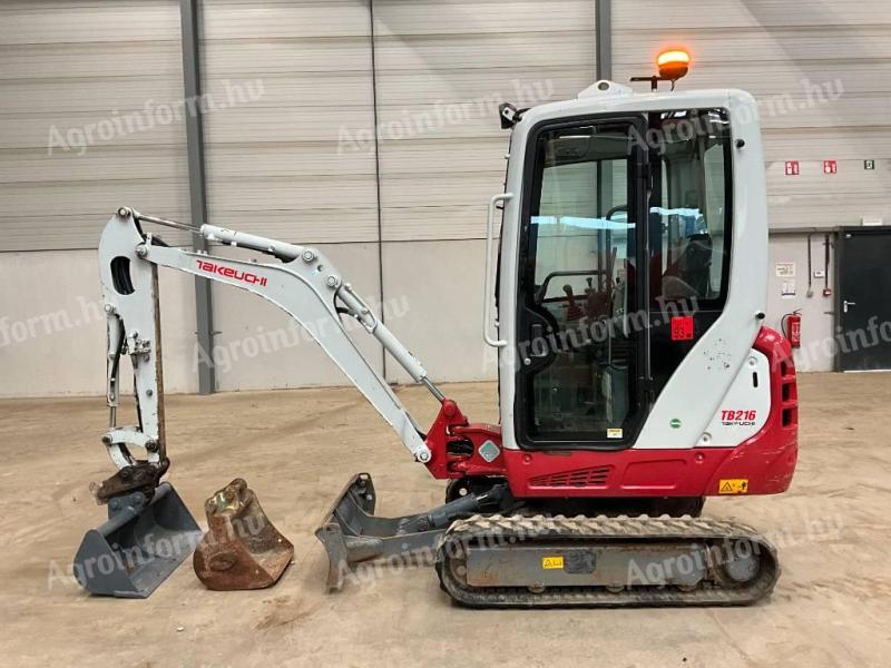 Takeuchi TB 216 Minibagger / 2019 / 1.026 Betriebsstunden / Leasing ab 20%