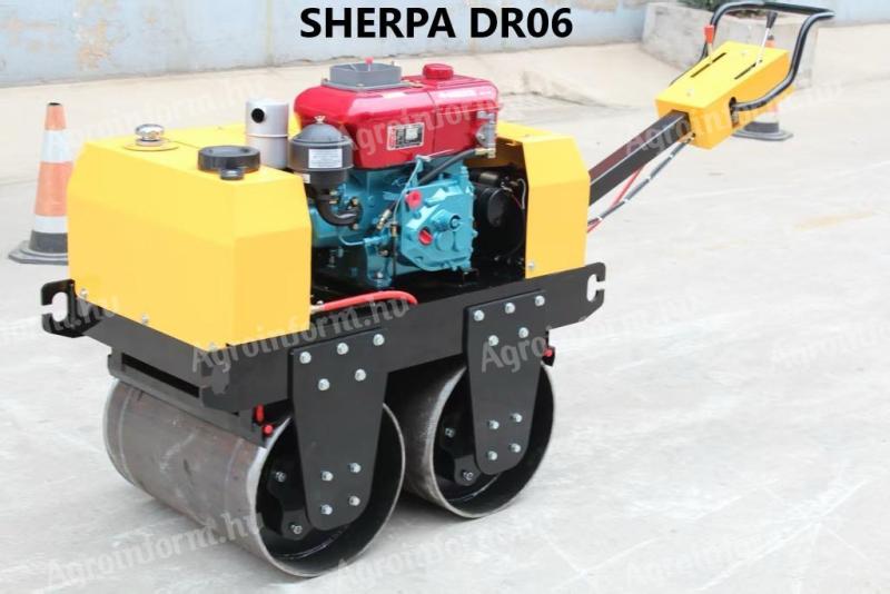 Sherpa DR06 Doppelvibrations-Wassertank-Straßenwalze NEU