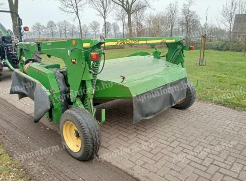 JOHN DEERE 1465, 3-METRSKA KOSILNICA Z VLEČENIM DISKOM IN GUMIJASTIMI KOLESI