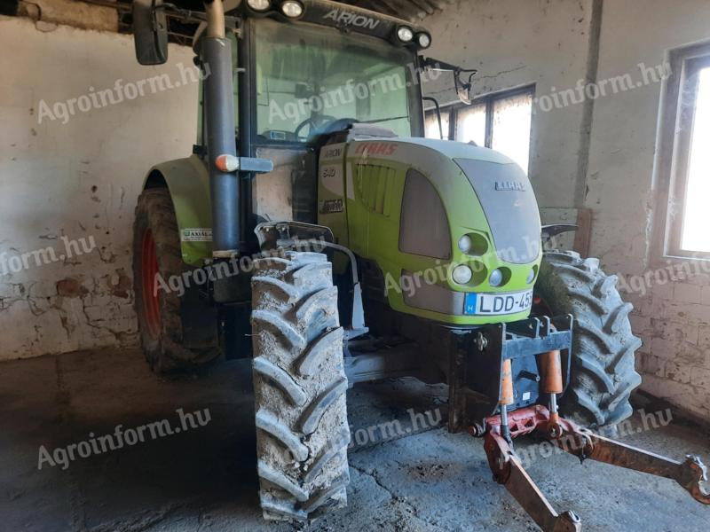 Claas Arion 540 CIS, sistem hidraulic frontal, TLT frontal