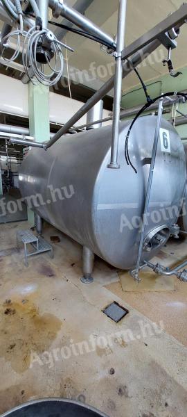 6000 litre stainless steel tanks