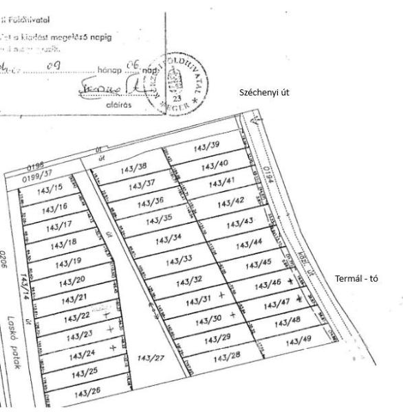 6 gradbenih parcel za prodajo v Demjénu v bližini termalnih kopališč