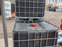 IBC container, used, black