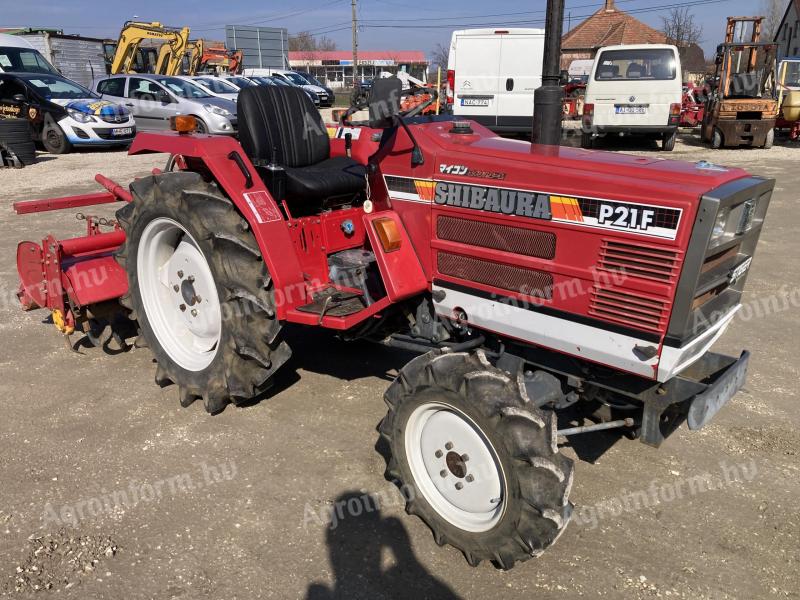 Shibaura P21F 21 CP tractor japonez mic cu freză de vânzare