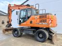 Mobilni bager Doosan DX160W-3 / 2015. / 8.181 radnih sati / Najam od 20%