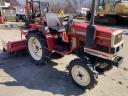 Yanmar F16D all-wheel drive Japanese small tractor with tiller for sale