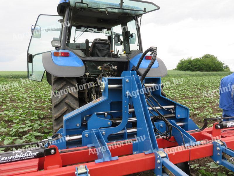 Hatzenbichler 8 row camera row crop rotation demonstration machine