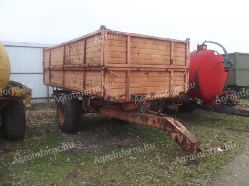 EB8 trailer, 3-way tipper, for sale