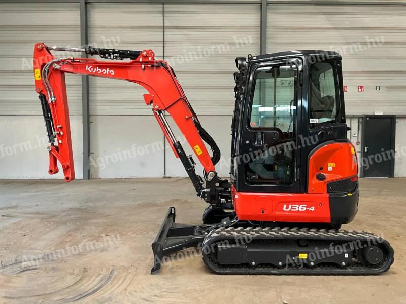 Kubota U 36-4 UNUSED Mini Kotró / 2024 / 0 üzemóra / Lízing 20%-tól