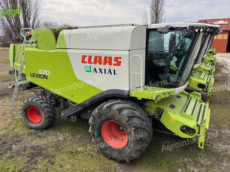 Claas Lexion 670 - visoko opremljen