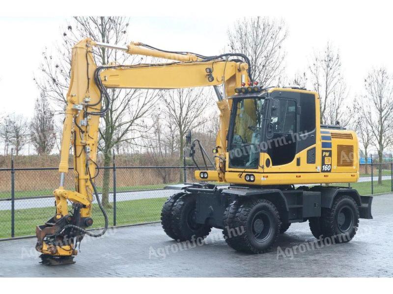 Komatsu PW 160-10 / 2016 / 8 419 operating hours / Leasing from 20%