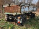 Bi-axle trailer without papers