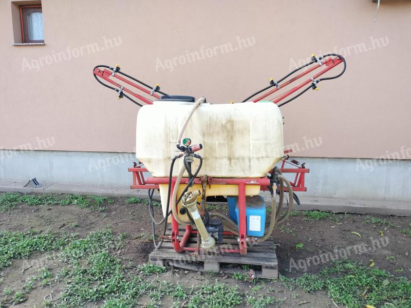 Chemical separator 660 l, with 12 m frame, levelling