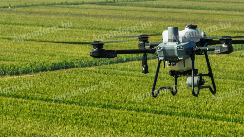 Pulverizare cu drone, livrare de nutrienți