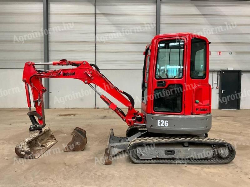 Bobcat E26 EM Minibagger / 2011 / 2.529 Betriebsstunden / Leasing ab 20%