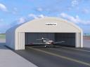 Aircraft hangar 14x12, 8 m