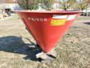 Separator chimic 660 l, cu cadru de 12 m, nivelare