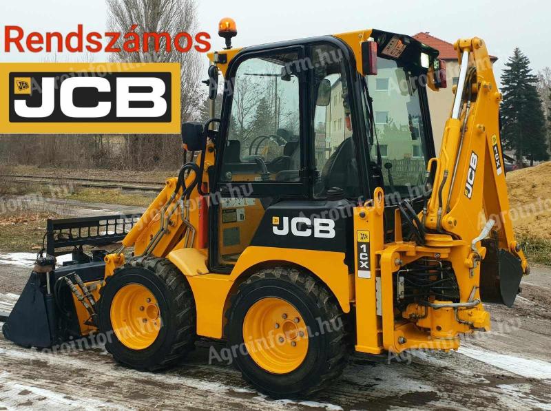 JCB 1CX, univerzalni stroj, s tablicom