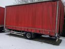 Trailers with tarpaulin