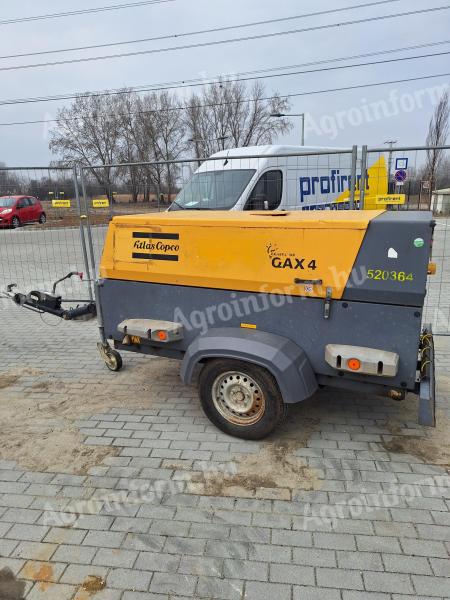 Prípojný generátor Atlas Copco QAX40 - POUŽITÉ