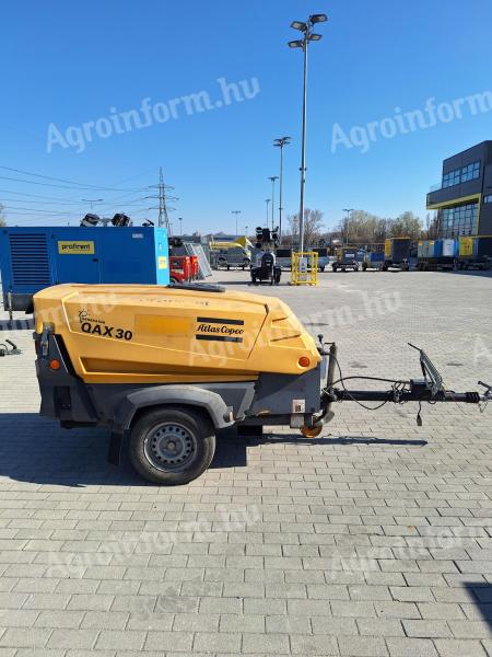 Prípojná elektrocentrála ATLAS COPCO QAX30 - POUŽITÉ