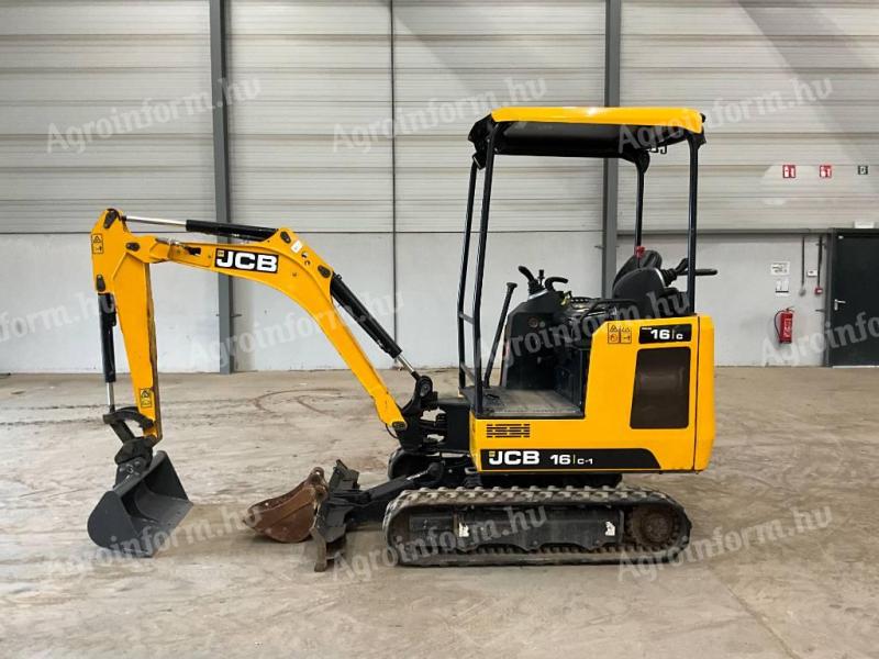 JCB 16 C-1 / 2018 / 1.535 Betriebsstunden / Leasing ab 20 %