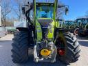 Claas Arion 650 CIS with factory front loader, front hydraulics and front TLT