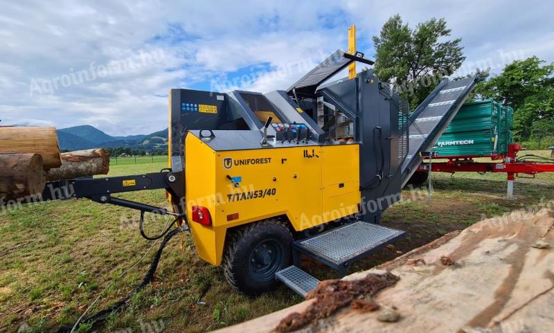 TITAN 53/40 mașină de prelucrare a lemnului de foc