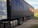 Krone semi-trailer with tarpaulin