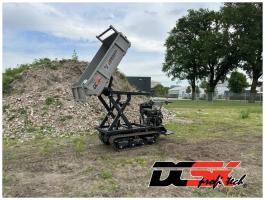Jansen RD-800 PRO dömper, hernyótalpas