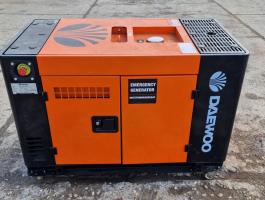 Új Daewoo áramfejlesztő generátor 14 kw eladó