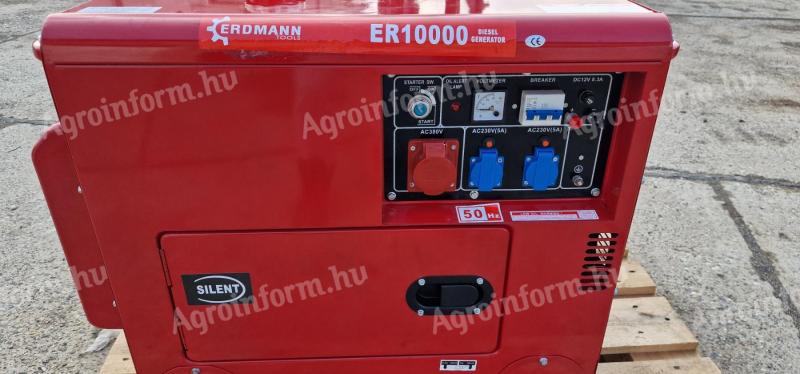 Nový generátor 10 kW na prodej s nulovým počtem provozních hodin