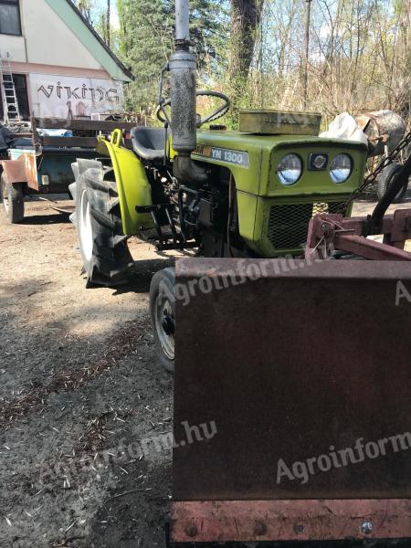 Yanmar YM 1300 tractor mic, tractor, plug de zăpadă, remorcă, mașină de grădină jumătate de preț